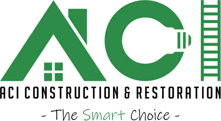 ACI Construction and Restoration logo